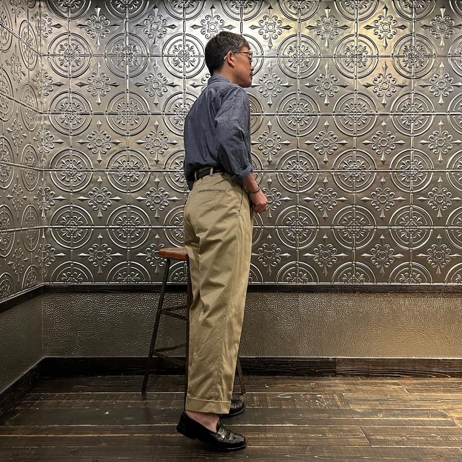 BARNSTORMER バーンストーマー  エクスプローラー別注 メンズ ウエポン生地 チノパン 日本製 |  | 12