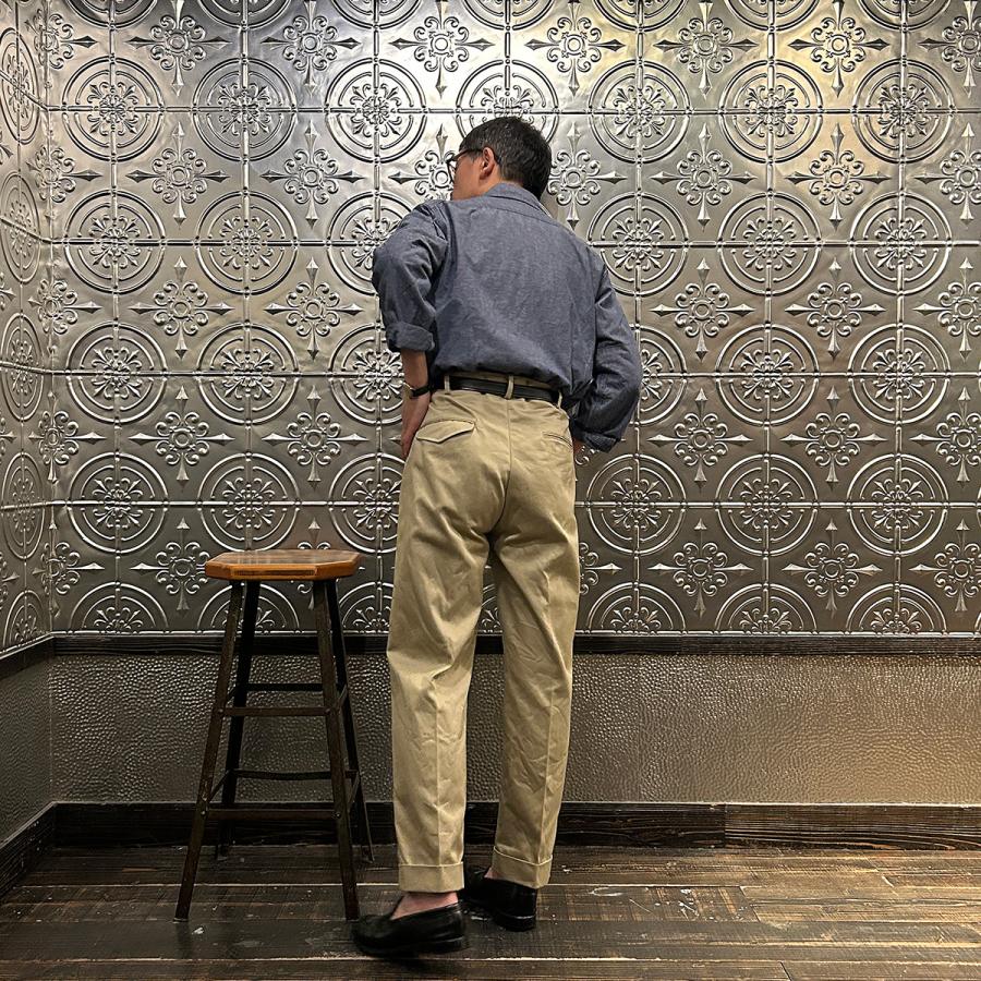 BARNSTORMER バーンストーマー  エクスプローラー別注 メンズ ウエポン生地 チノパン 日本製 |  | 13