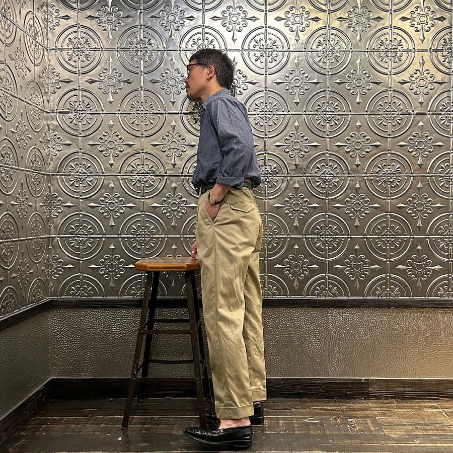 BARNSTORMER バーンストーマー  エクスプローラー別注 メンズ ウエポン生地 チノパン 日本製 |  | 14