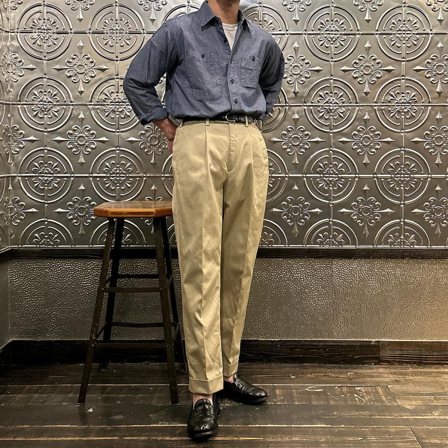 BARNSTORMER バーンストーマー  エクスプローラー別注 メンズ ウエポン生地 チノパン 日本製 |  | 15