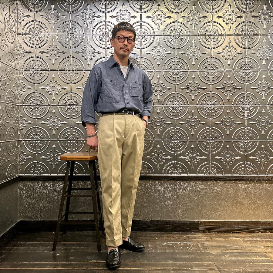 BARNSTORMER バーンストーマー  エクスプローラー別注 メンズ ウエポン生地 チノパン 日本製 |  | 07