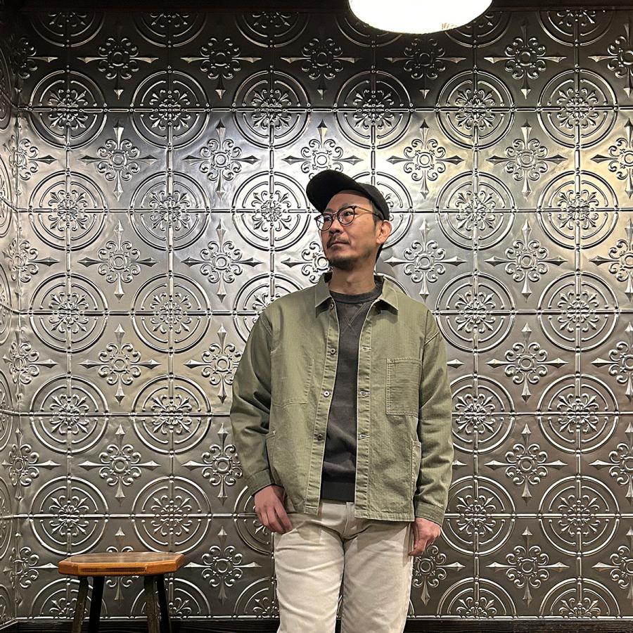 post overalls(ポストオーバーオールズ)カバーオール ヒッコリーM POST O'ALLS のスペシャル｜ビームス プラス 原宿｜BEAMS