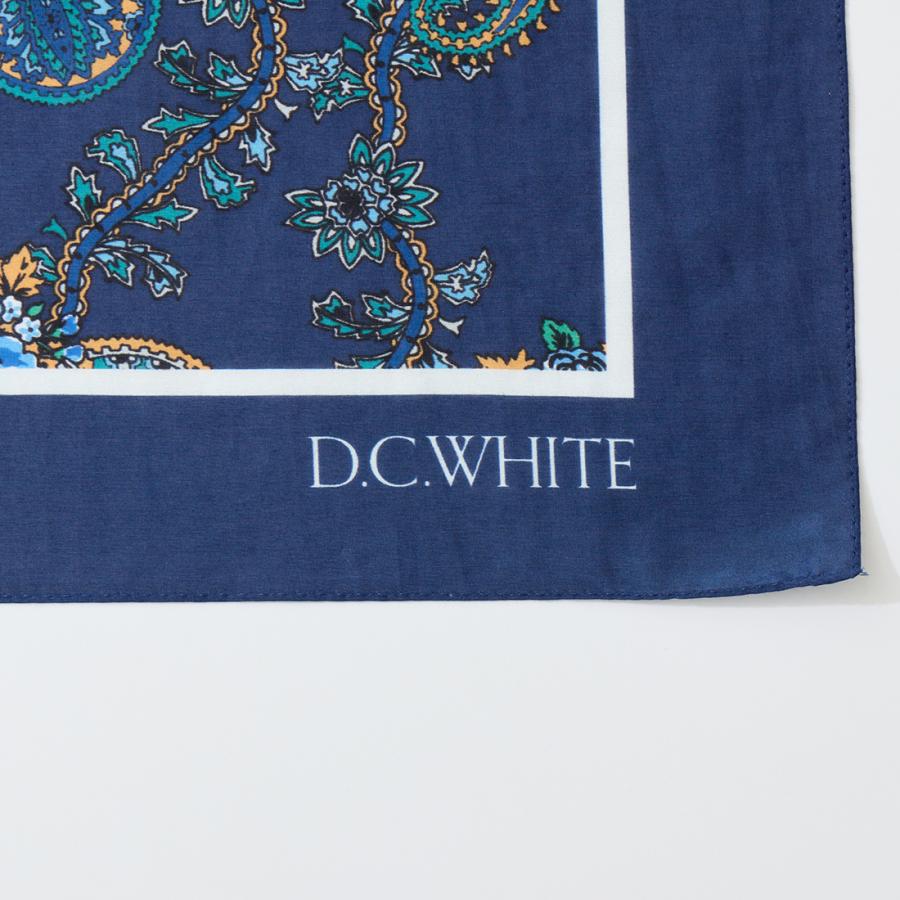 D.C.WHITE ディーシーホワイト コットンシルク ヴィンテージバンダナ