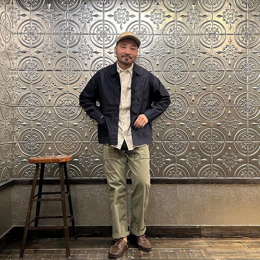 POST OVERALLS ポストオーバーオールズ  ポストシノワ・トラべール2 カバーオール メンズ 日本製の画像