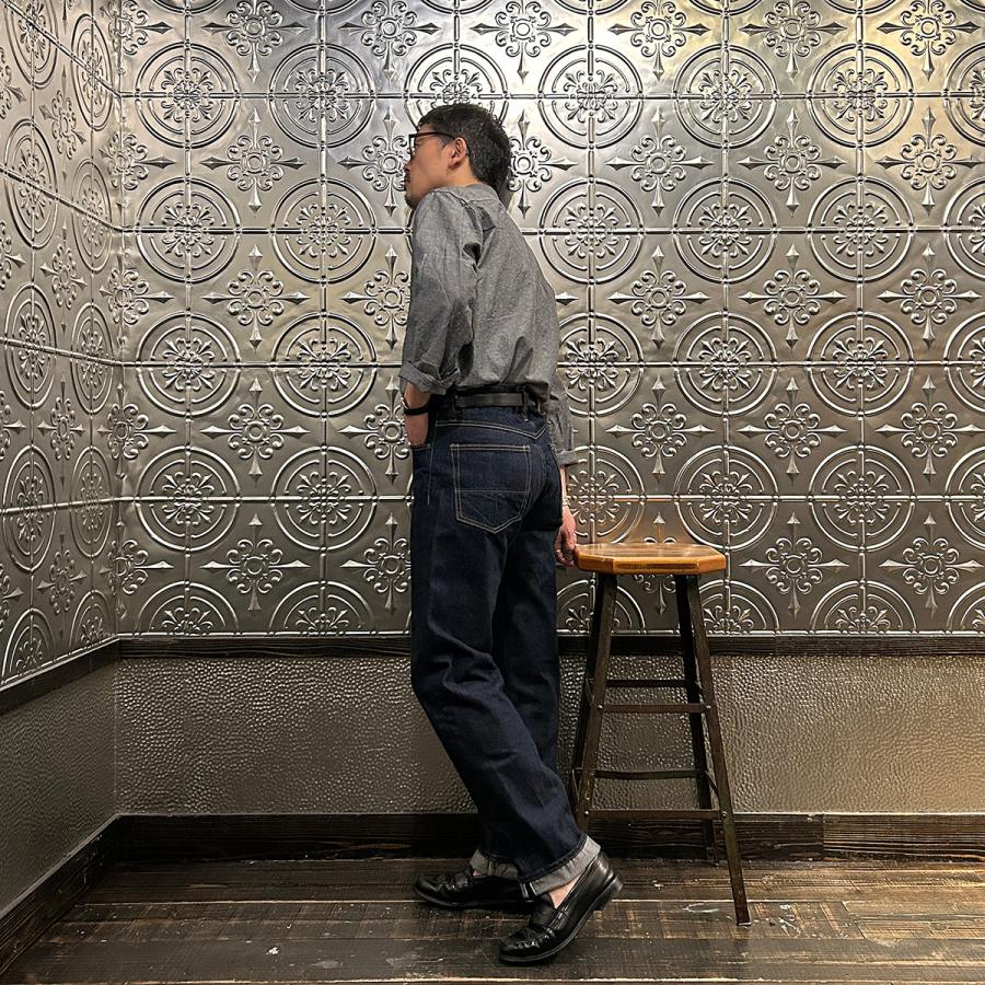 TELLASON テラソン  シンプソン 14オンス レギュラー ストレート ワンウォッシュ ジーンズ デニムパンツ アメリカ製の画像
