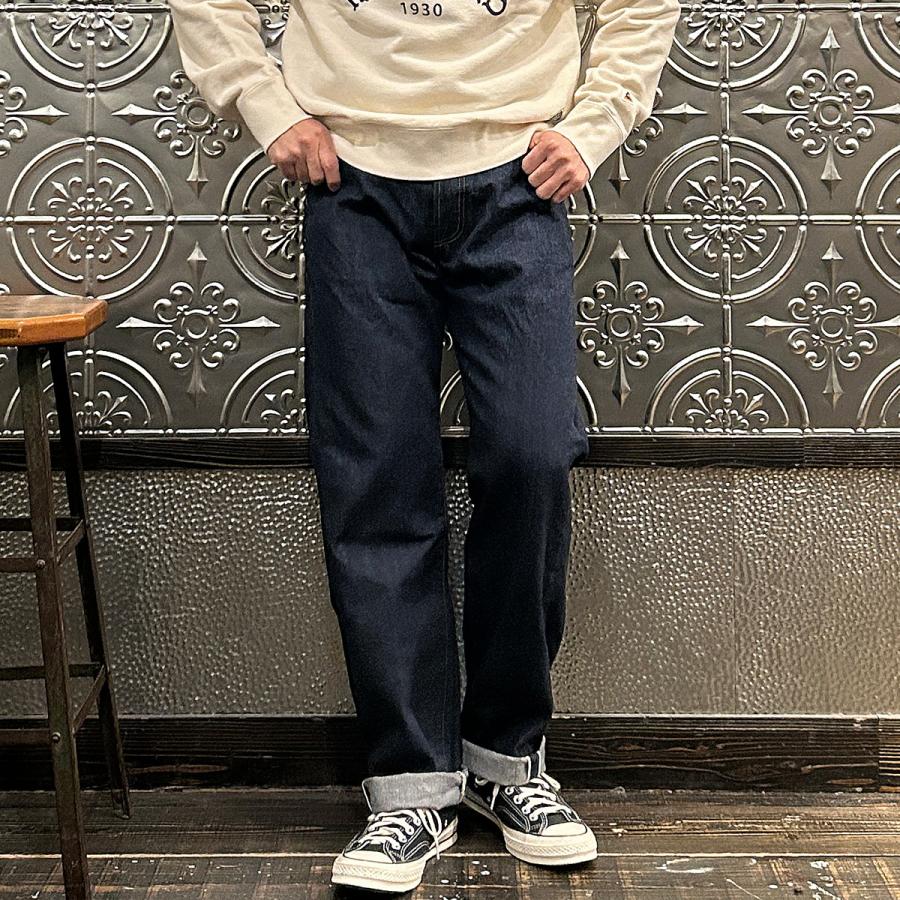 TELLASON テラソン  シンプソン 14オンス レギュラー ストレート ワンウォッシュ ジーンズ デニムパンツ アメリカ製の画像