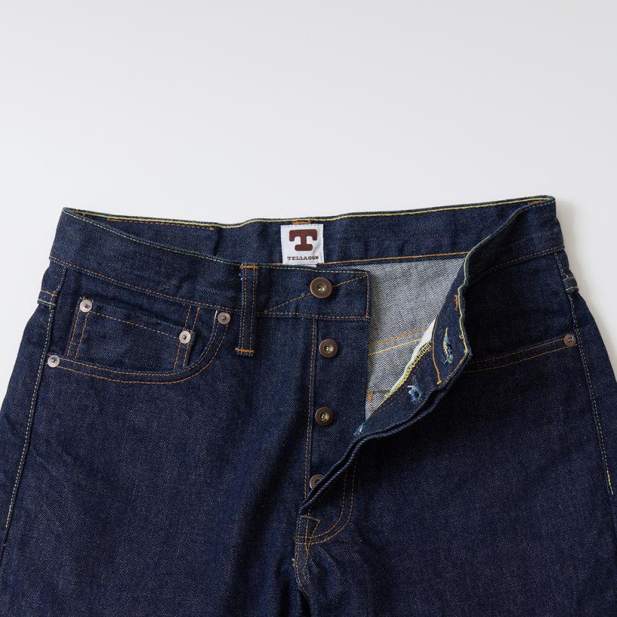 TELLASON テラソン  シンプソン 14オンス レギュラー ストレート ワンウォッシュ ジーンズ デニムパンツ アメリカ製の画像