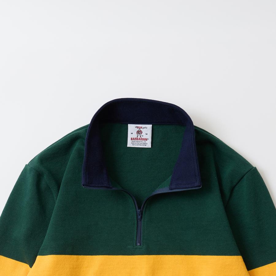【CLUBHAUS別注】バーバリアン ラガーシャツ M グリーン 美品 希少 CLUBHAUS別注】バーバリアン ラガーシャツ M グリーン 美品 希少