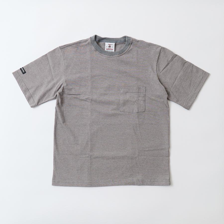 BARBARIAN バーバリアン  クルーネック ポケットTシャツ カナダ製 | Barbarian