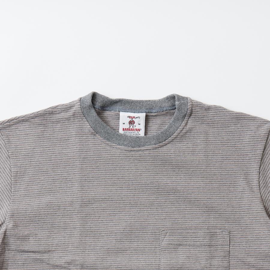 BARBARIAN バーバリアン  クルーネック ポケットTシャツ カナダ製 | Barbarian | 01