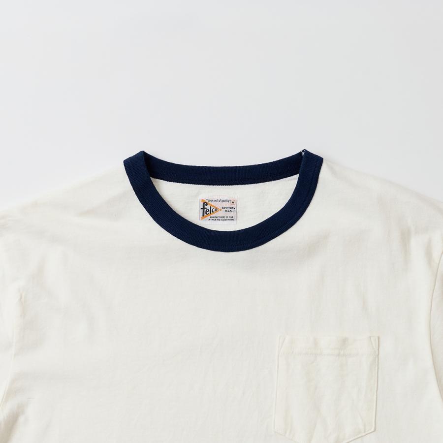 FELCO フェルコ  リンガー ポケットTシャツ メンズ 日本製 | FELCO | 01