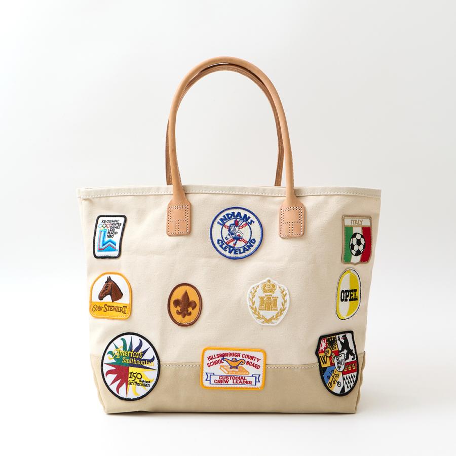 HERITAGE LEATHER トートバッグ ヴィンテージワッペン メンズ アメリカ製