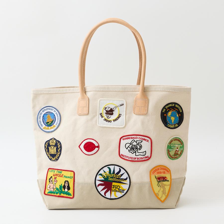 HERITAGE LEATHER トートバッグ ヴィンテージワッペン メンズ アメリカ製