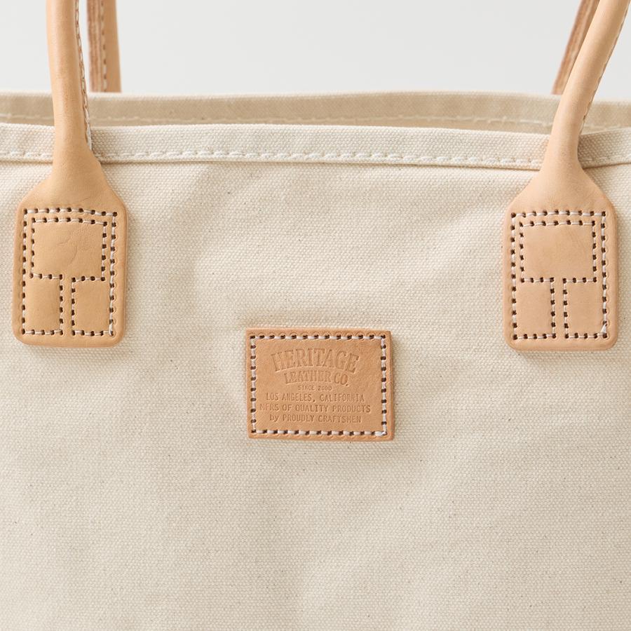 HERITAGE LEATHER トートバッグ ヴィンテージワッペン メンズ アメリカ製の画像