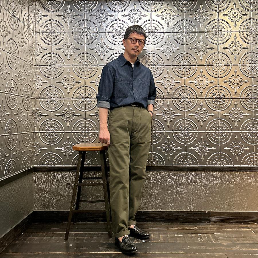 EMPIRE&SONS エンパイアアンドサンズ  ファティーグパンツ ヘリンボーン レギュラーフィット 日本製 |  | 10