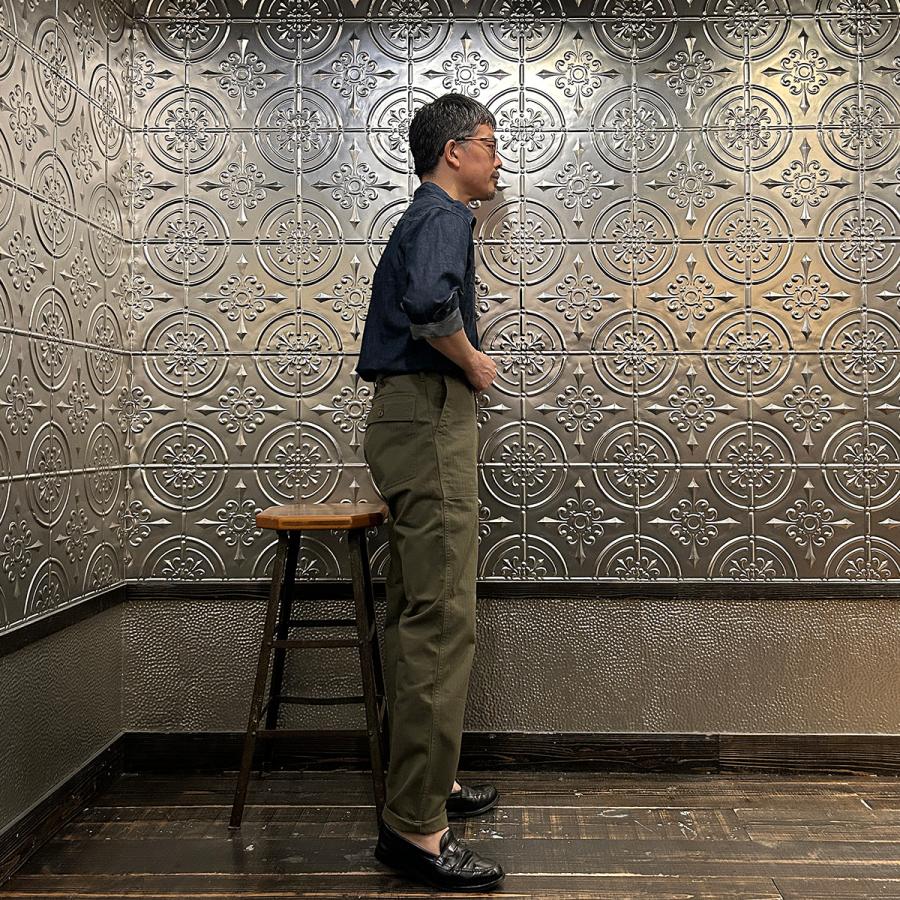 EMPIRE&SONS エンパイアアンドサンズ  ファティーグパンツ ヘリンボーン レギュラーフィット 日本製 |  | 12