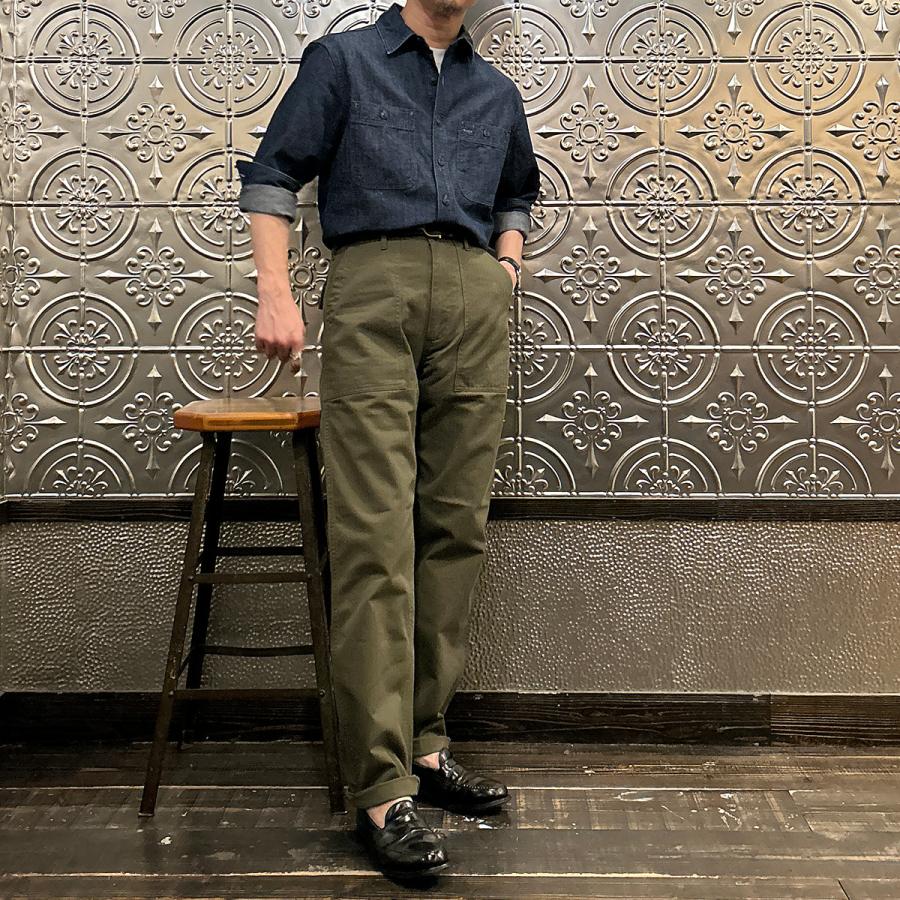 EMPIRE&SONS エンパイアアンドサンズ  ファティーグパンツ ヘリンボーン レギュラーフィット 日本製 |  | 15