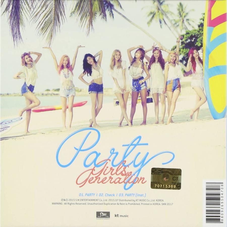 少女時代 - Party 4th Mini Album CD 韓国盤 公式 アルバム : MUSIC