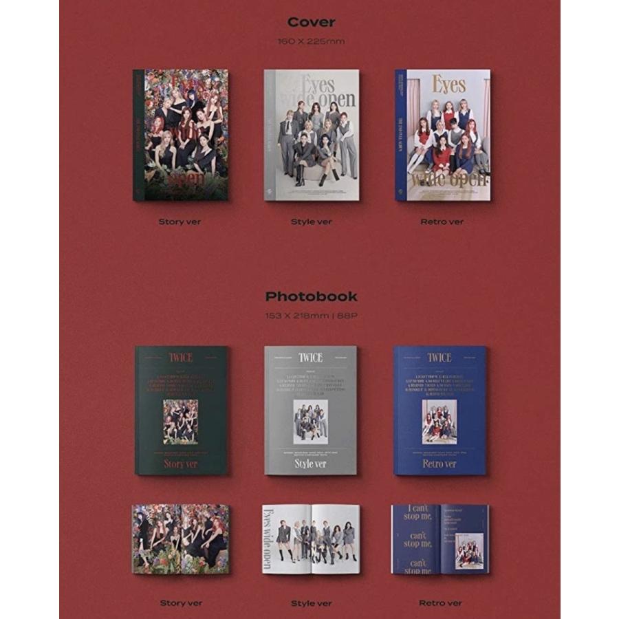 国内発送 TWICE - Eyes Wide Open 正規2集 CD 韓国盤 バージョン 国内発送 TWICE - Eyes Wide Open 正規2集 CD 韓国盤 バージョン
