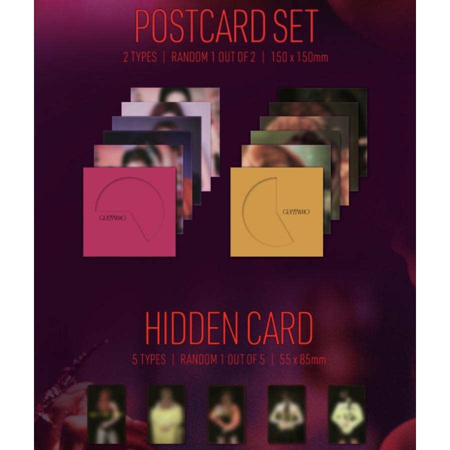 国内発送 ITZY - 公式予約特典付き GUESS WHO バージョン選択可能 CD