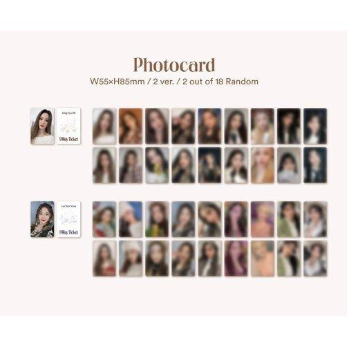fromis_9 チェヨン トレカ 9 Way Ticket ヨントン セット fromis_9 チェヨン トレカ 9 Way Ticket ヨントン セット