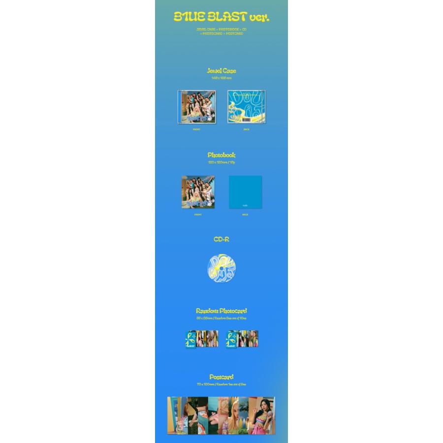 2種2枚セット Kep1er - DOUBLAST : 2nd Mini Album Jewel Version CD