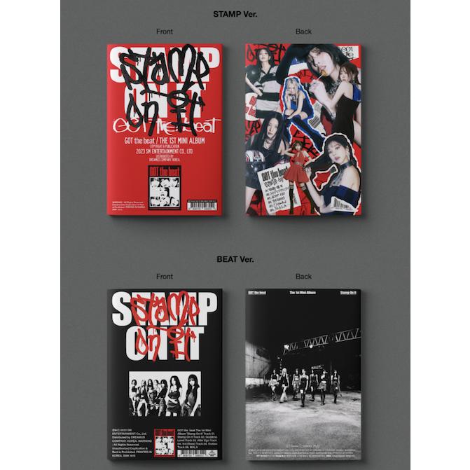 GOT the beat - Stamp On It : 1st Mini Album 韓国盤 CD 公式