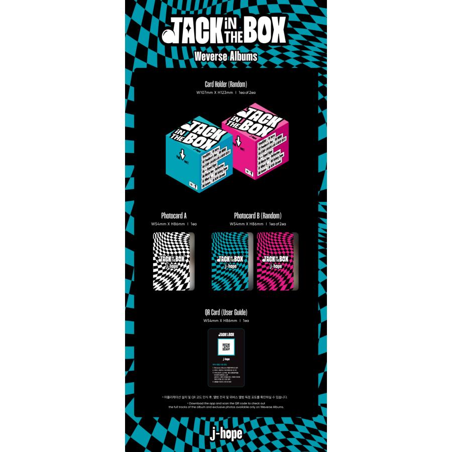 BTS j-hope JACK IN THE BOX 2点セット J-HOPE from BTS 2種セット - Jack in The Box : Weverse Album