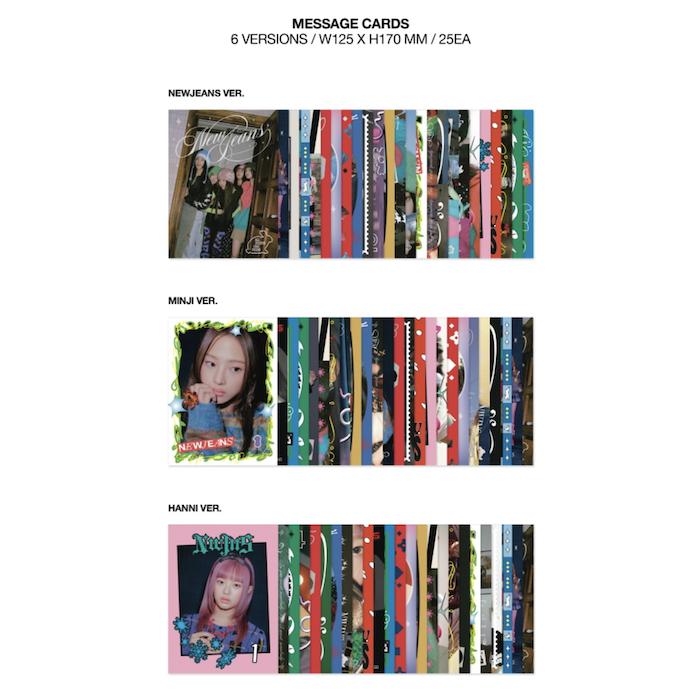 NewJeans OMG Message Card ver 1st Single CD 韓国盤 公式 NewJeans OMG Message Card ver 1st Single CD 韓国盤 公式