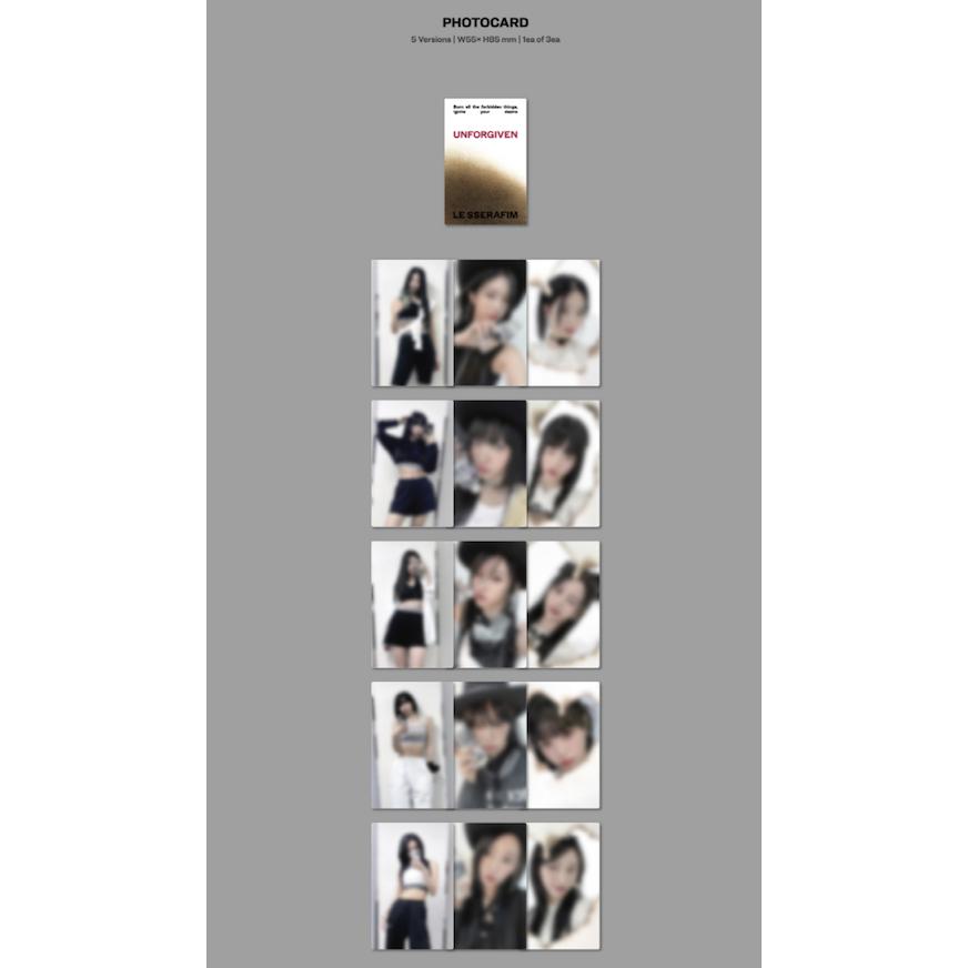 LE SSERAFIM - 1st Studio Album ' UNFORGIVEN COMPACT ver 韓国 LE SSERAFIM - 1st Studio Album ' UNFORGIVEN COMPACT ver 韓国
