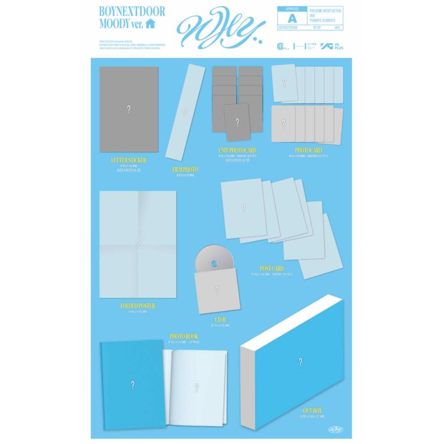 BOYNEXTDOOR - 1st EP WHY.. 韓国盤 CD 公式 アルバム 韓国チャート