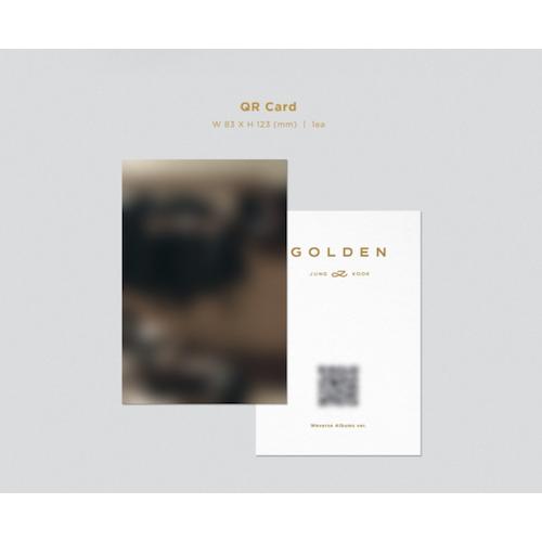 JUNG KOOK ジョングク from BTS - GOLDEN WEVERSE ALBUM 韓国盤 公式