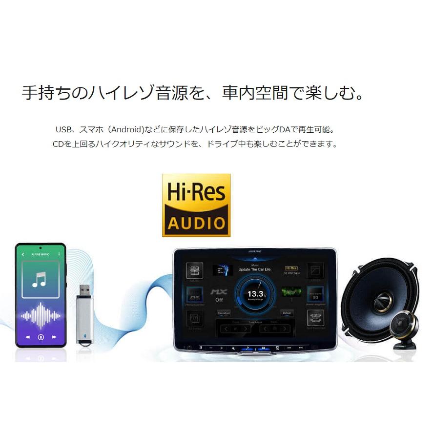 ALPINE DAF11Z-HI-200-PM ハイエース（200系）専用 11型