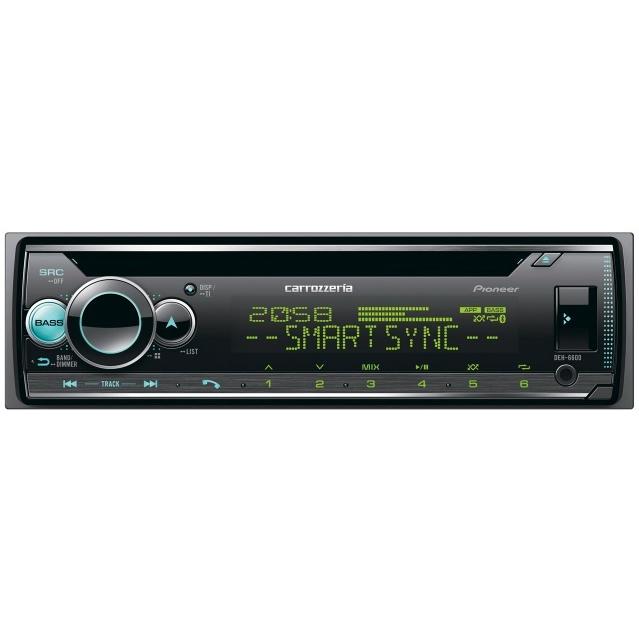 カロッツェリア DEH-6600 CD/Bluetooth/USB/チューナー・DSPメイン