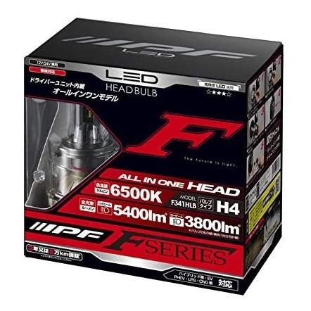 【新品未開封】IPF 341HLB ヘッドライト IPF IPF F341HLB LED ヘッドランプバルブ Fシリーズ H4 オールインワン