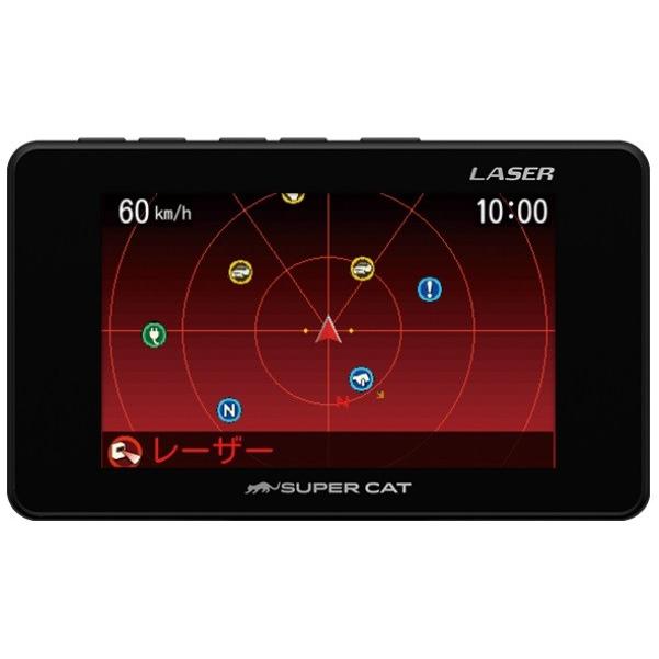 LS100 SUPER CAT レーザー＆レーダー探知機 ユピテル