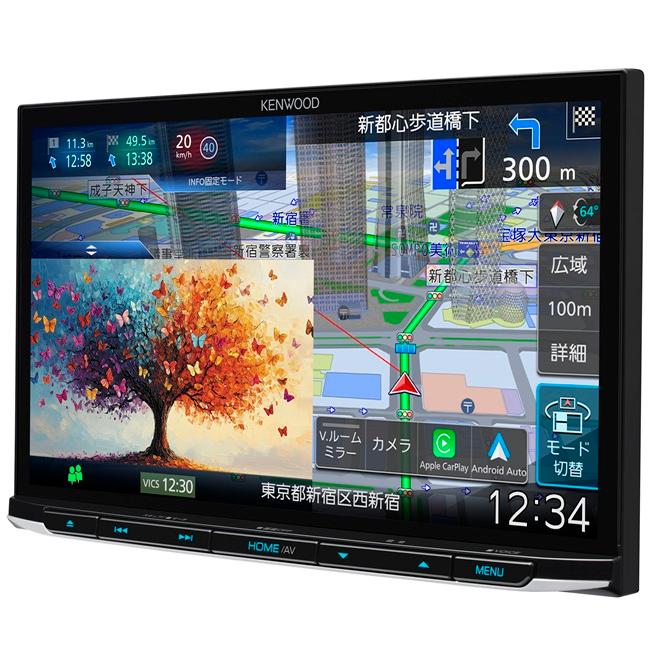 彩速ナビ MDV-M812L 8V型インダッシュモデル「Apple CarPlay