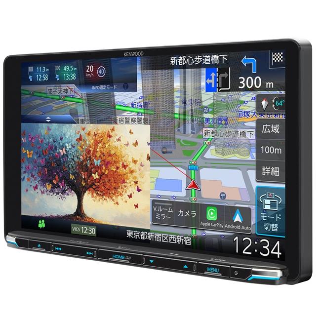 彩速ナビ MDV-M912L 9V型インダッシュモデル ワイヤレス「Apple