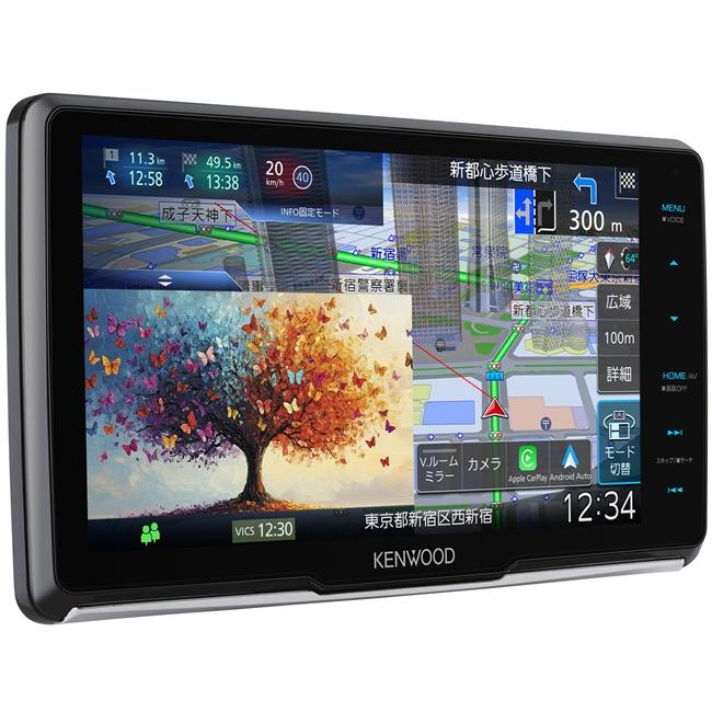 彩速ナビ MDV-M912L 9V型インダッシュモデル ワイヤレス「Apple