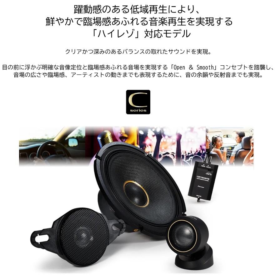 カロッツェリア TS-C1640S 16cmセパレート2ウェイスピーカー カロッツェリア TS-C1640S 16cmセパレート2ウェイスピーカー