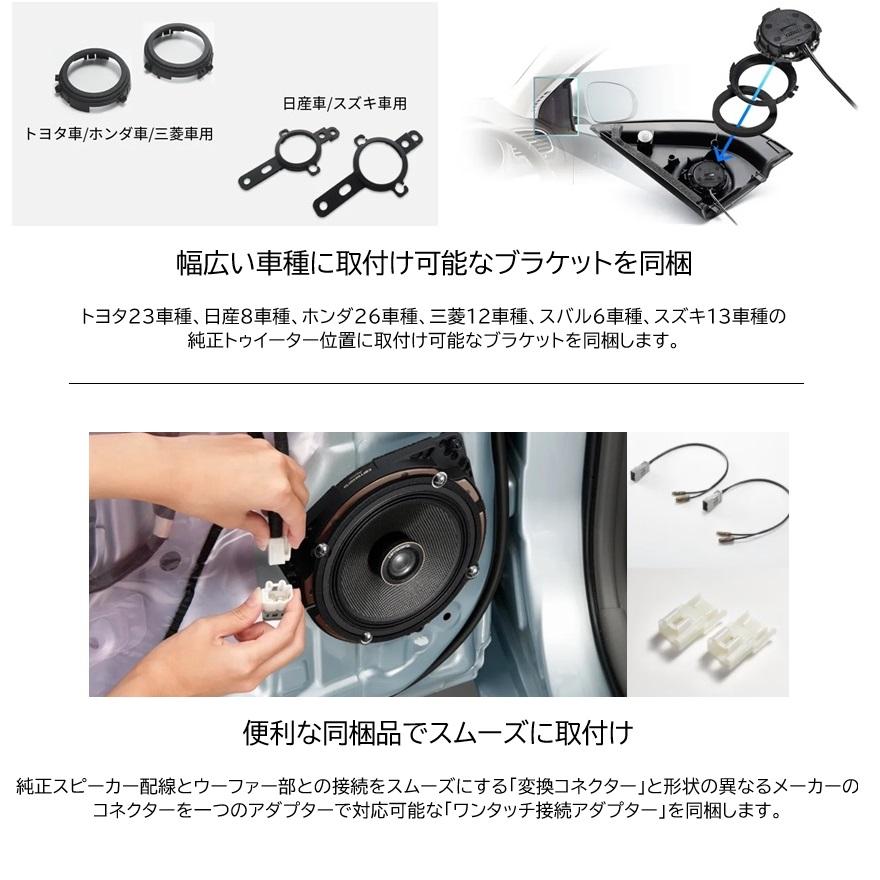 カロッツェリア TS-C1740S 17cmセパレート2ウェイスピーカー カロッツェリア TS-C1740S 17cmセパレート2ウェイスピーカー