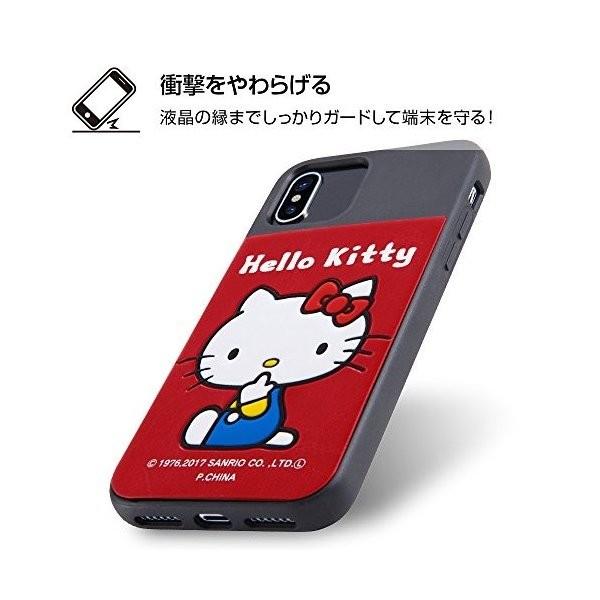 iPhone X ケース キキララ リトルツインスターズ サンリオ 耐衝撃｜expsjapan｜03