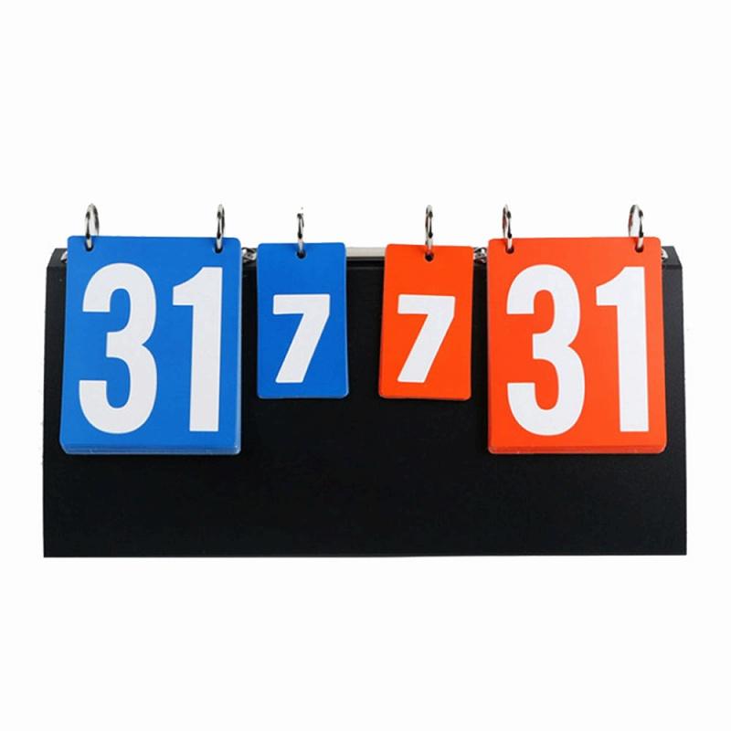 組み立て式スコアボード 手動式 コンパクト 軽量 多機能 スポーツ対応