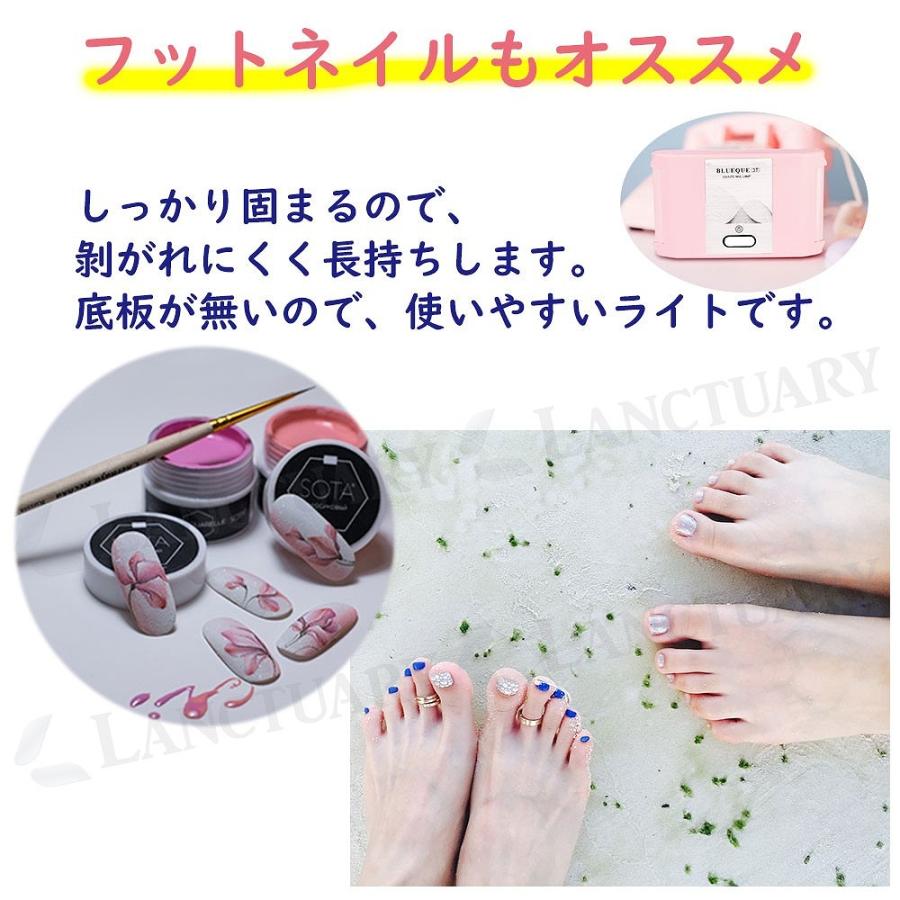 ジェルライト ネイルライト ネイル 36W ワット数 LED UV ハンディ