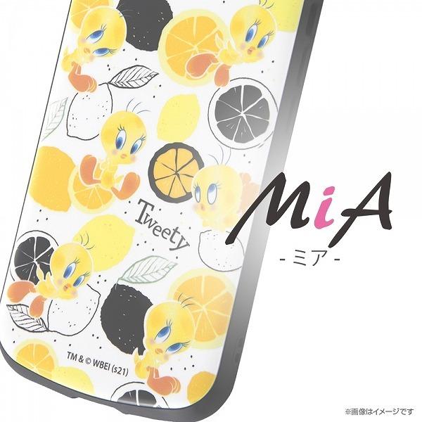 iPhone 13 mini ルーニー・テューンズ 耐衝撃ケースMiA トゥイーティー 総柄｜expsjapan｜02