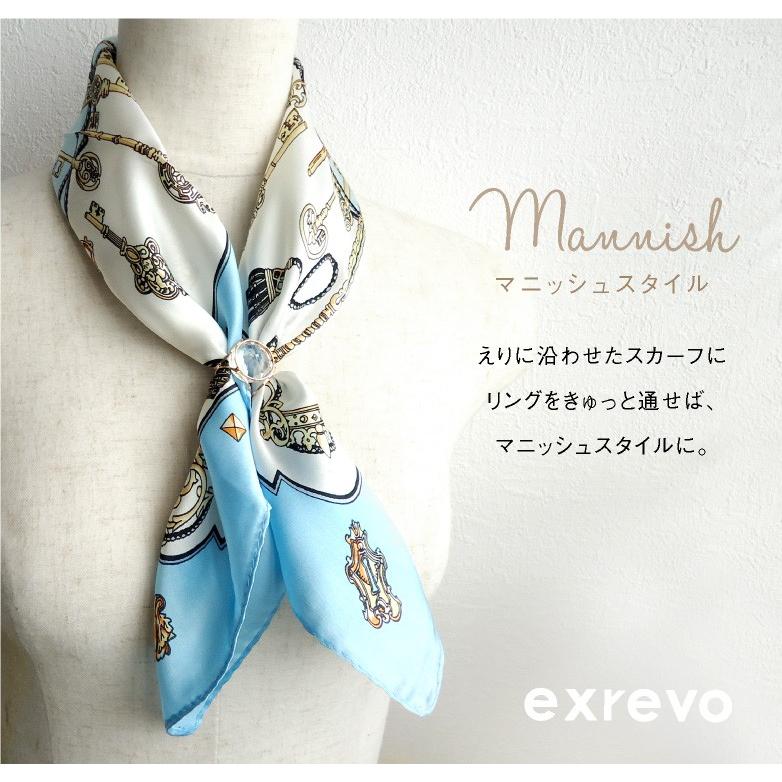 LUCIANNA（ルチアーナ） スカーフ リング ゴールド スカーフ留め