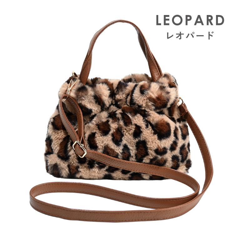 KENZO レオパード柄　本革　リアルファー KENZO レオパード柄 本革 リアルファー 毛付きレザー 二つ折り
