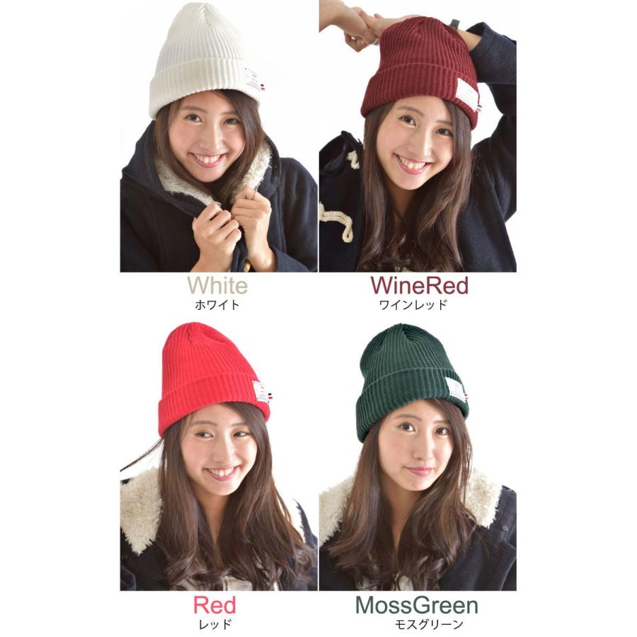 ENTWURFEINエントワフェイン　ダークグレー リブ編み ニット帽 ENTWURFEINグレー リブ編みニット帽