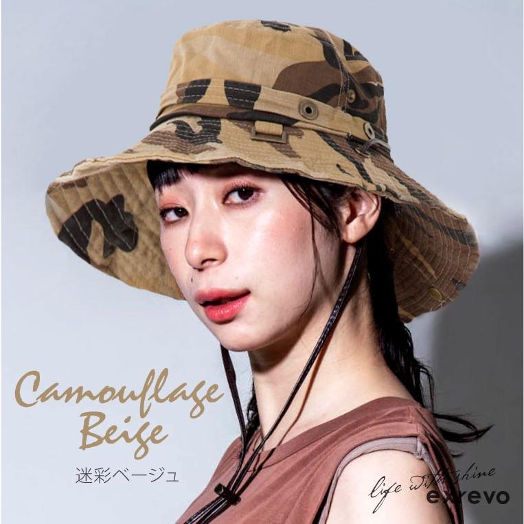 LUCIANNA サファリハット レディース uv 日よけ メンズ 夏 帽子
