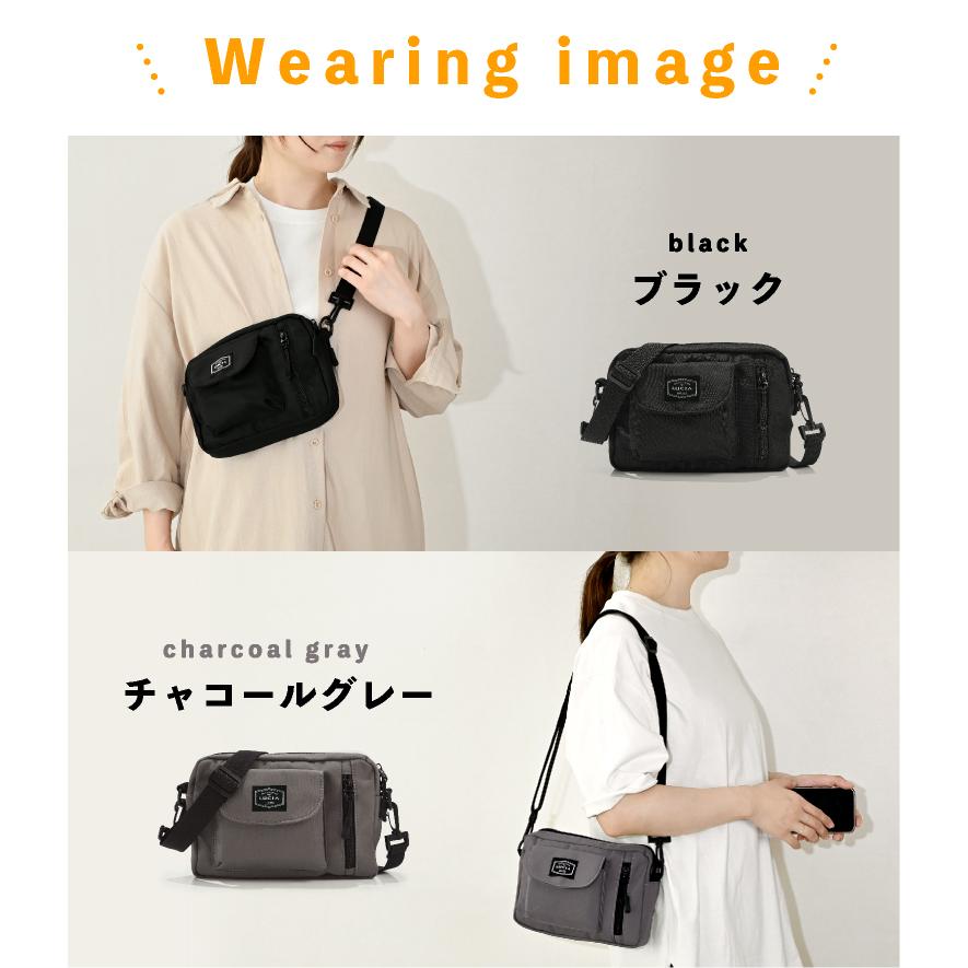 LUCIANNA（ルチアーナ） ボディバッグ レディース メンズ 小さめ 斜